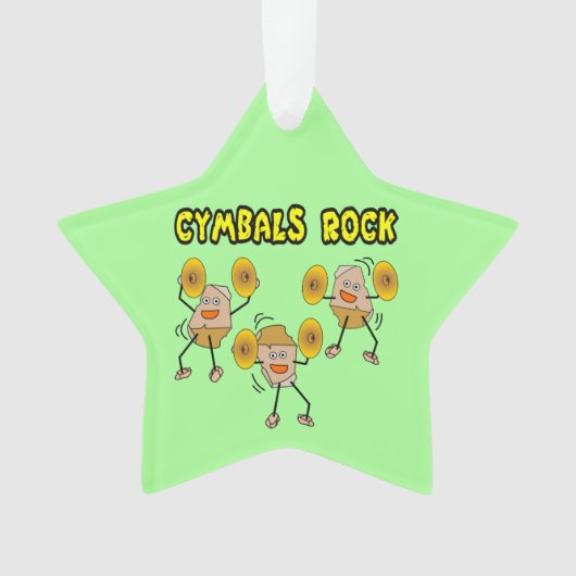 Cymbals Rock Ornament (voorkant)