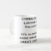 Cymbalta: JaLipitor: JaValium: Nee, het is altijd. Koffiemok (Voorkant links)