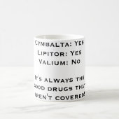 Cymbalta: JaLipitor: JaValium: Nee, het is altijd. Koffiemok (Center)