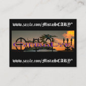 CymbaLyk Sunset Logo Visitekaartjes (Achterkant)