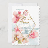 Cymbidium Orchid Bridal Shower Kaart (Voorkant)