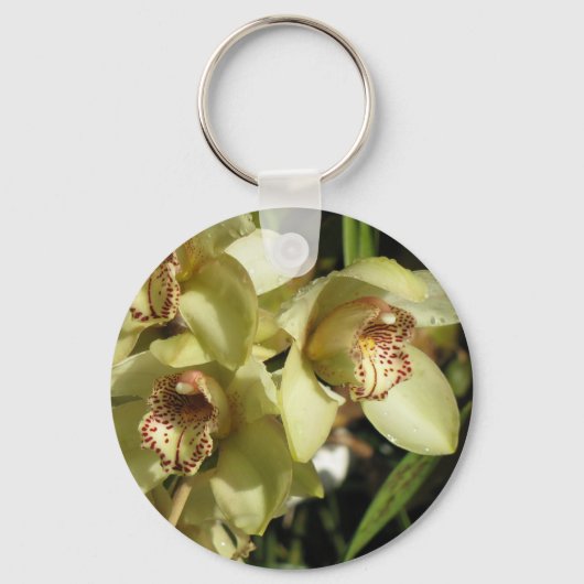 Cymbidium Orchids sleutelketen Sleutelhanger (Voorkant)