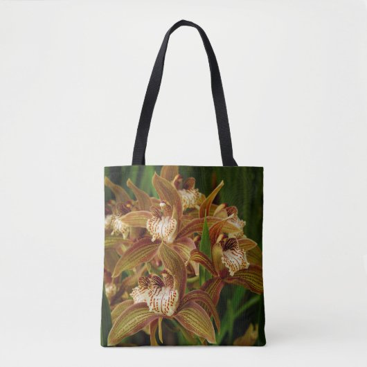 Cymbidium tracyanum tote bag (Voorkant)