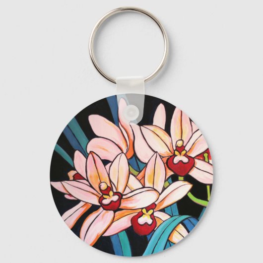 Cymbidiums Sleutelhanger (Voorkant)