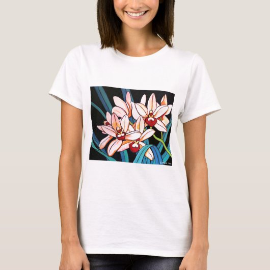 Cymbidiums T-shirt (Voorkant)