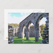 CYMER ABBEY WALES BRIEFKAART (Voorkant / Achterkant)