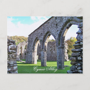 CYMER ABBEY WALES BRIEFKAART