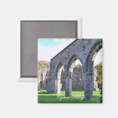 CYMER ABBEY WALES MAGNEET (Voorkant / Achterkant)