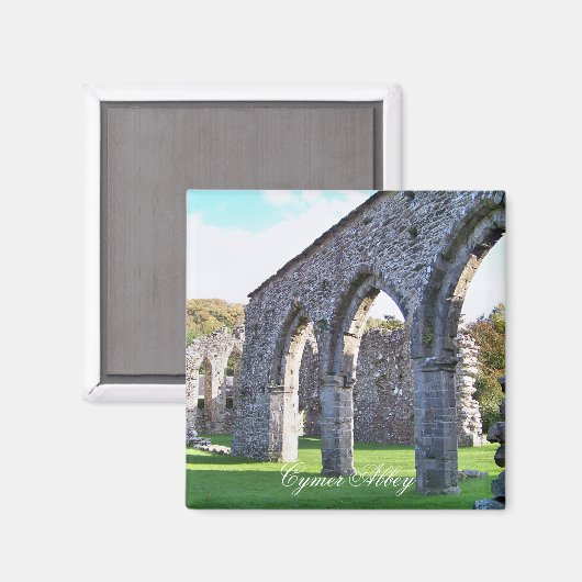 CYMER ABBEY WALES MAGNEET (Voorkant / Achterkant)