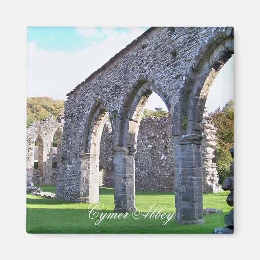 CYMER ABBEY WALES MAGNEET (Voorkant)