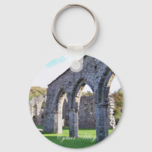 CYMER ABBEY WALES SLEUTELHANGER (Voorkant)