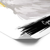 Cymische druk | Kat-wanddruk Poster (Hoek)