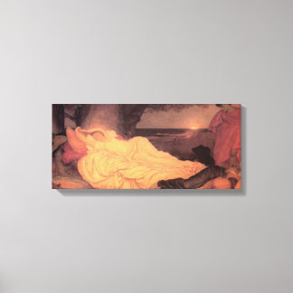 Cymon en Iphigenia ~ Lord Frederick Leighton Canvas Afdruk