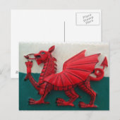 Cymru am Byth Briefkaart (Voorkant / Achterkant)