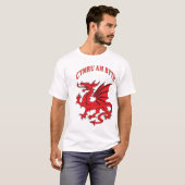 Cymru am Byth T shirt (Voorkant volledig)