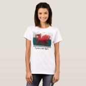 Cymru am Byth T-shirt (Voorkant volledig)