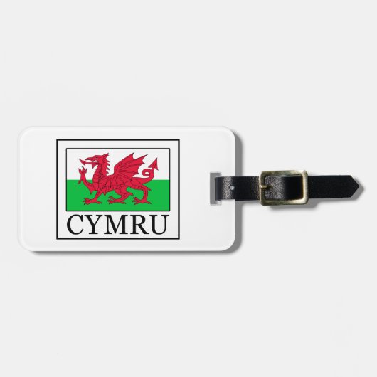 Cymru Bagagelabel (Voorkant horizontaal)