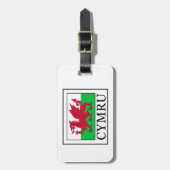 Cymru Bagagelabel (Voorkant verticaal)