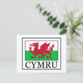 Cymru Briefkaart (Staand voorkant)