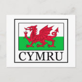 Cymru Briefkaart (Voorkant)