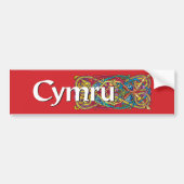 Cymru Bumpersticker (Voorkant)
