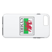 Cymru Case-Mate iPhone Case (Achterkant (Horizontaal))