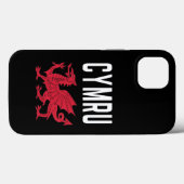 Cymru Cymraeg Wales Rugby Proud'alsh Case-Mate iPhone Case (Achterkant (horizontaal))