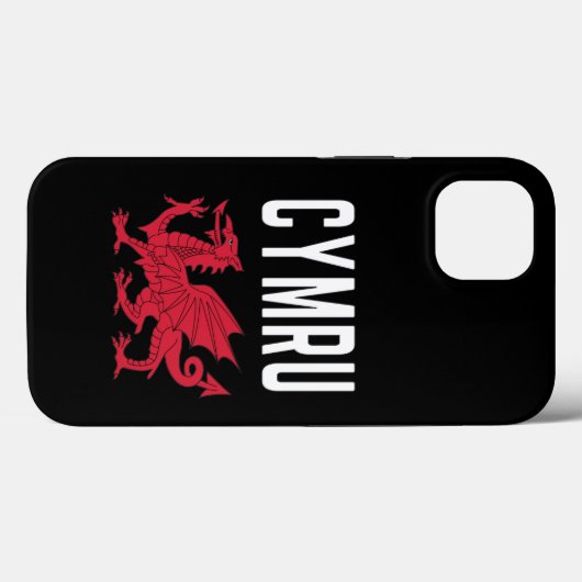 Cymru Cymraeg Wales Rugby Proud'alsh Case-Mate iPhone Case (Achterkant (horizontaal))