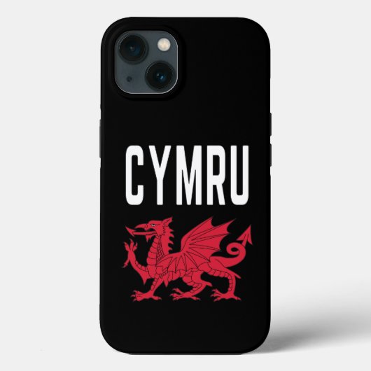 Cymru Cymraeg Wales Rugby Proud'alsh Case-Mate iPhone Case (Achterkant)