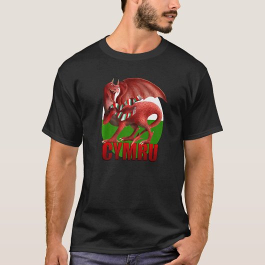 Cymru Dragon T-shirt (Voorkant)
