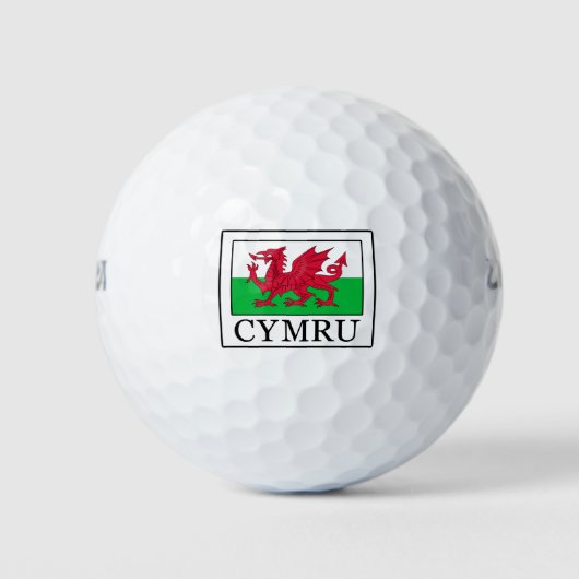 Cymru Golfballen (Voorkant)