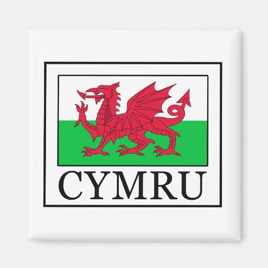 Cymru Magneet (Voorkant)