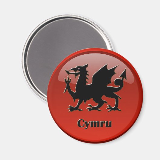 Cymru, magnet (Voorkant / Achterkant)