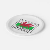 Cymru Papieren Bordje (Gekanteld)