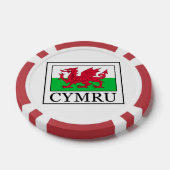 Cymru Poker Chips (Enkel)
