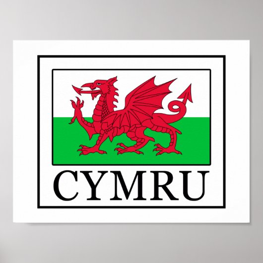 Cymru Poster (Voorkant)