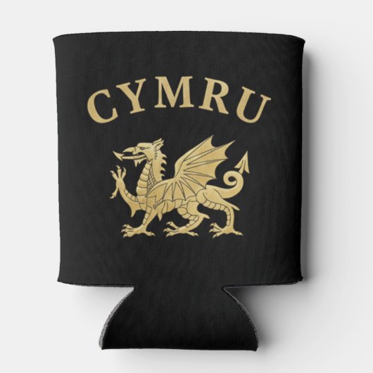 Cymru Schild Blikjeskoeler (Achterkant)