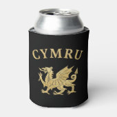 Cymru Shield Blikjeskoeler (Blikje Voorkant)