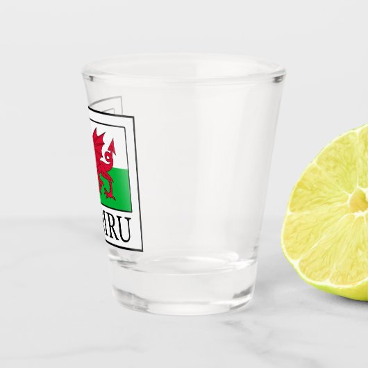 Cymru Shot Glas (Rechts)