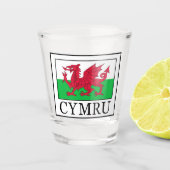 Cymru Shot Glas (Voorkant)