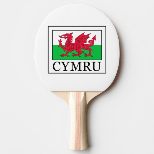 Cymru Tafeltennisbatje (Voorkant)