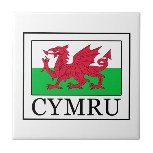 Cymru Tegeltje (Voorkant)