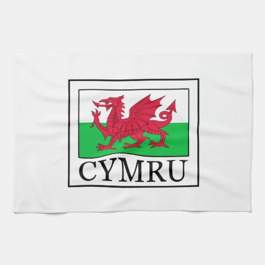 Cymru Theedoek (Horizontaal)