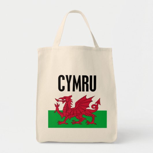 Cymru Tote Bag (Voorkant)