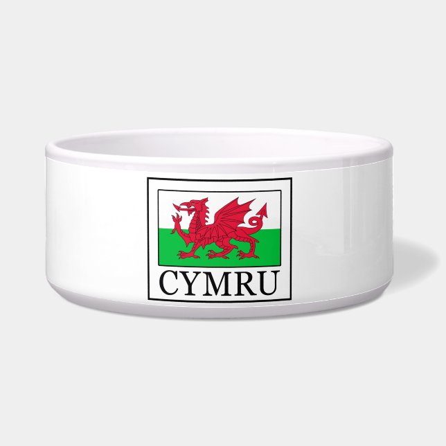 Cymru Voerbakje (Voorkant)