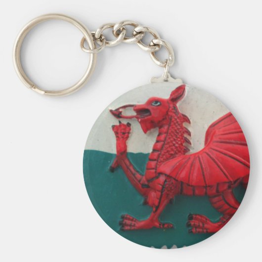 Cymru Wales Key Ring Sleutelhanger (Voorkant)