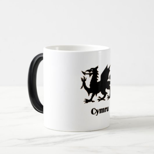 Cymru, Wales Magische Mok (Voorkant links)