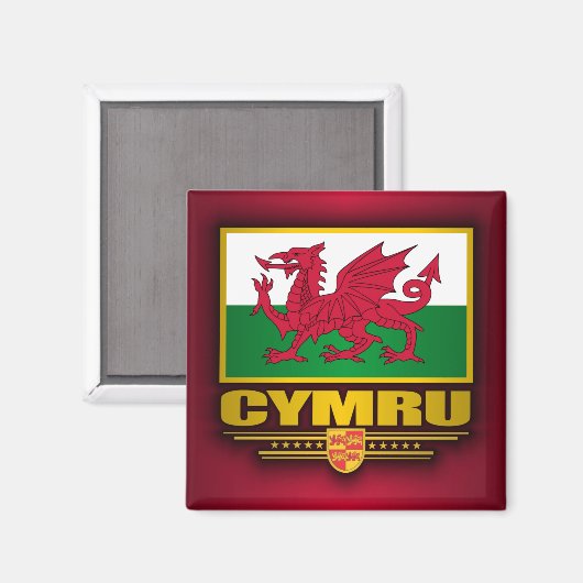 Cymru (Wales) Magneet (Voorkant / Achterkant)