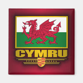 Cymru (Wales) Magneet (Voorkant)
