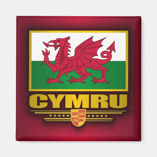 Cymru (Wales) Magneet (Voorkant)